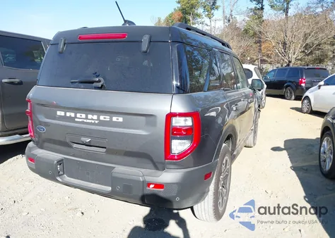 2025 Ford Bronco Sport Outer Banks z USA, uszkodzony, nr VIN 3FMCR9CN4SRE34225